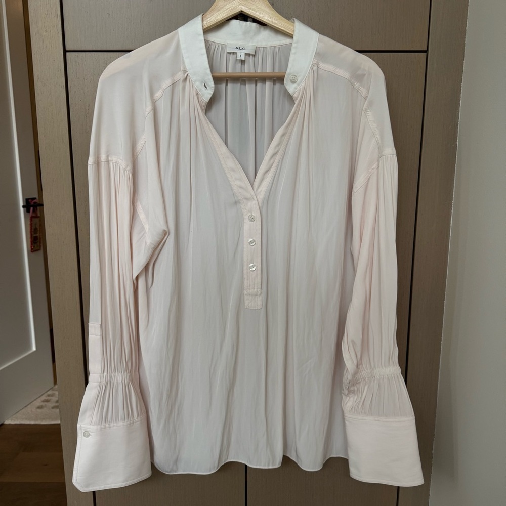 A.L.C. Paulina ivory Blouse, 6